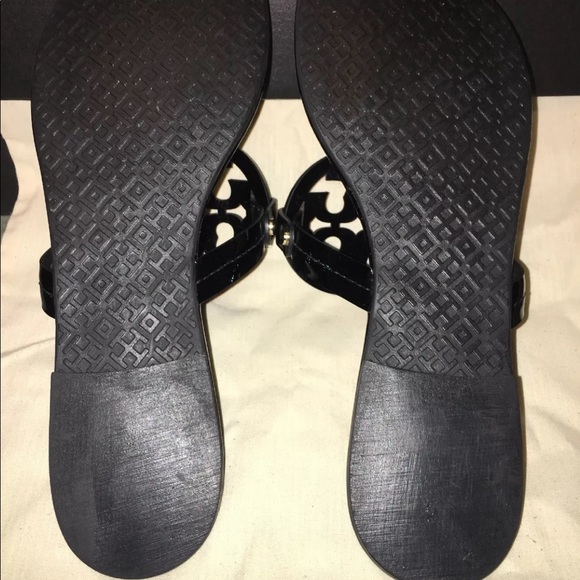 Tory Burch Miller Black Patent Leather size 9.5 - Picture 3 of 8